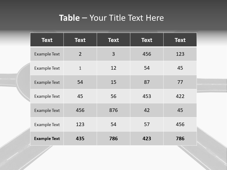 Metaphor Speed Crowded PowerPoint Template