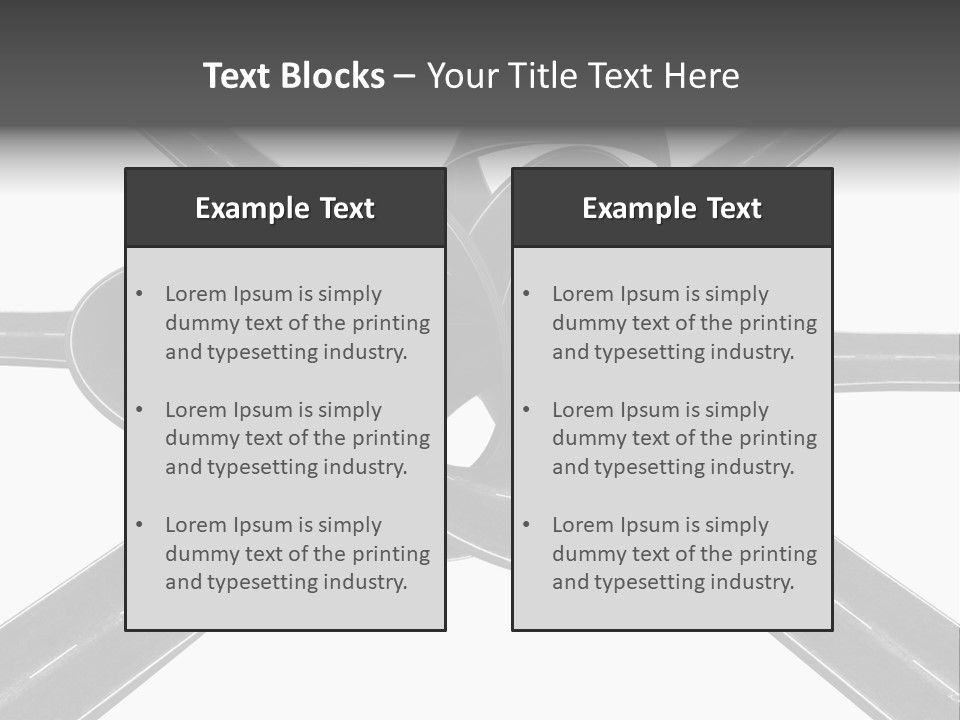 Metaphor Speed Crowded PowerPoint Template