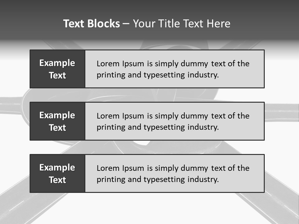 Metaphor Speed Crowded PowerPoint Template