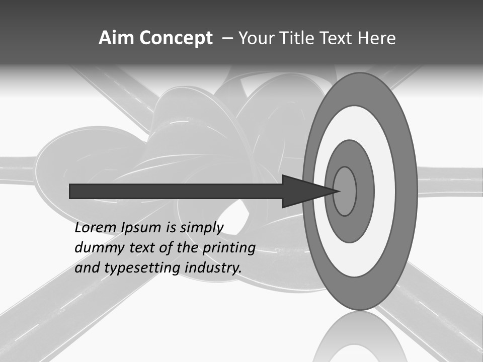 Metaphor Speed Crowded PowerPoint Template