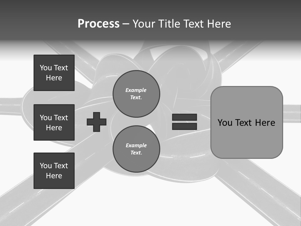 Metaphor Speed Crowded PowerPoint Template