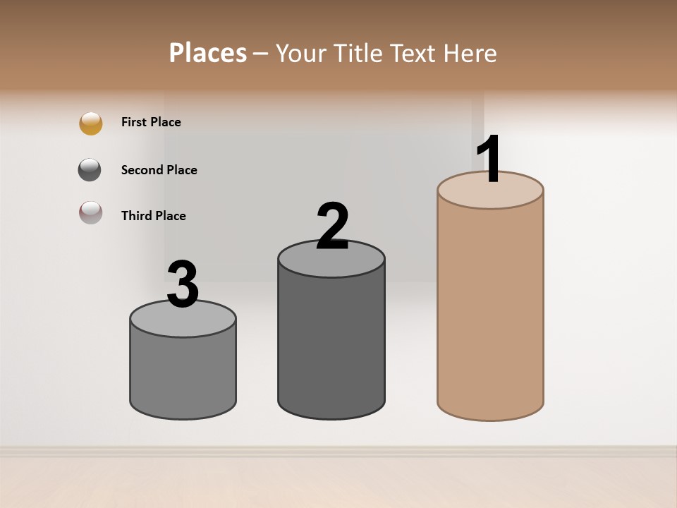 Rectangle Decoration Wood PowerPoint Template