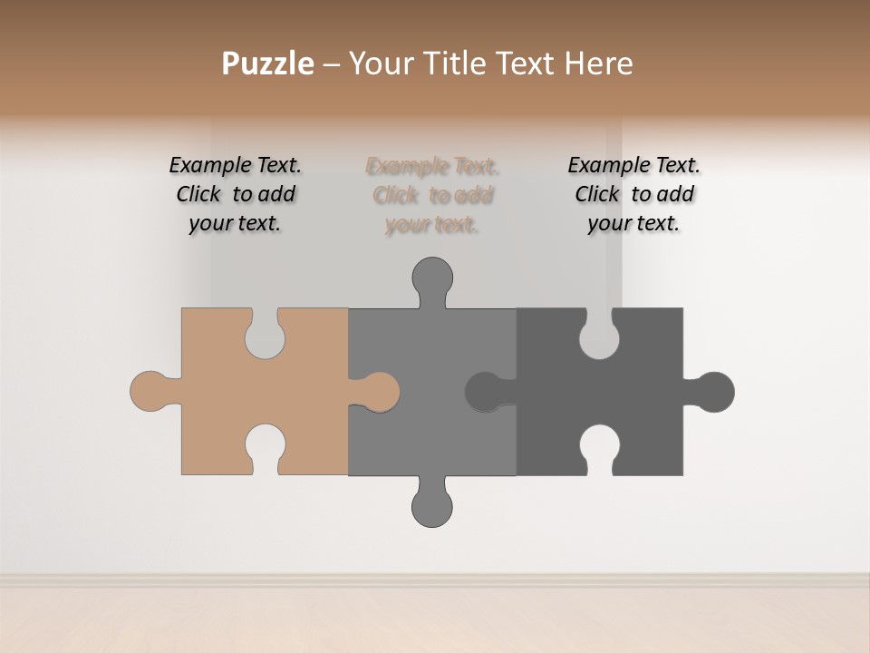 Rectangle Decoration Wood PowerPoint Template