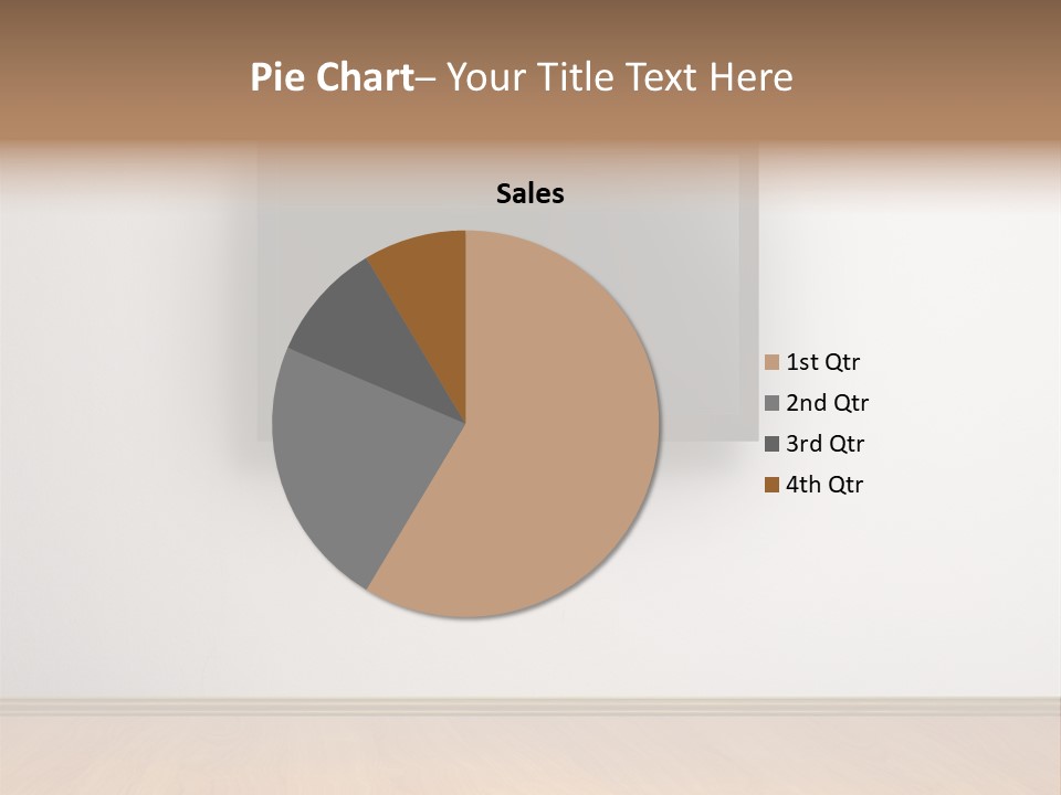 Rectangle Decoration Wood PowerPoint Template