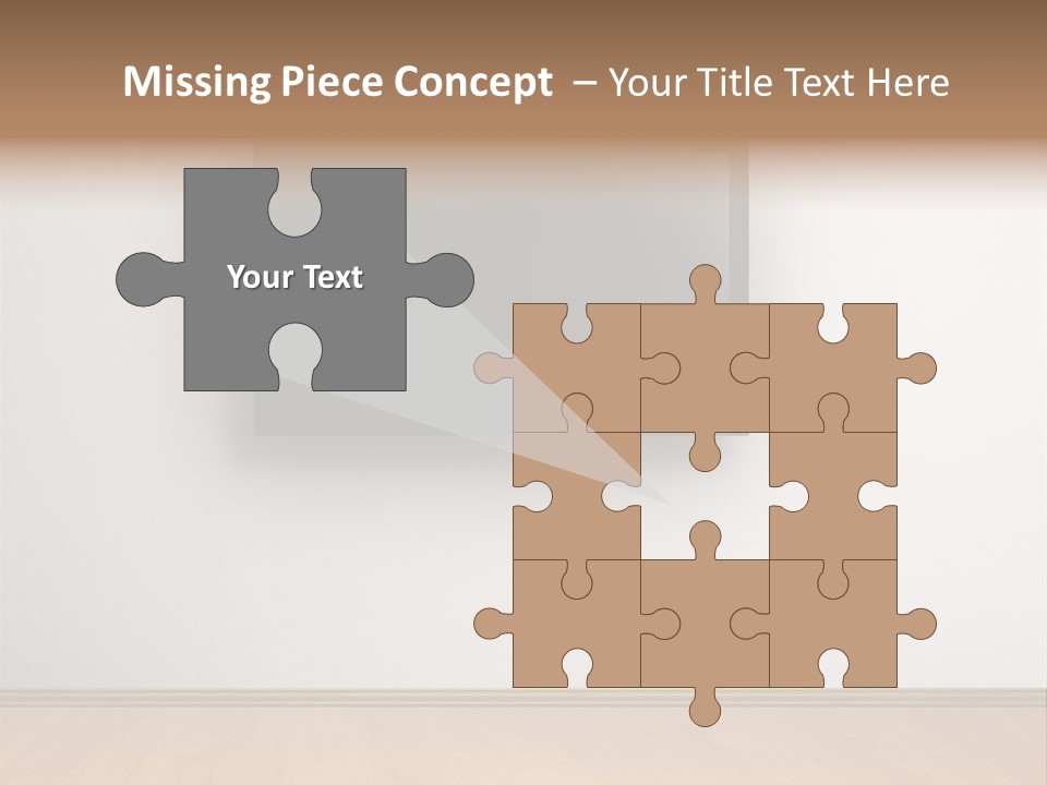 Rectangle Decoration Wood PowerPoint Template