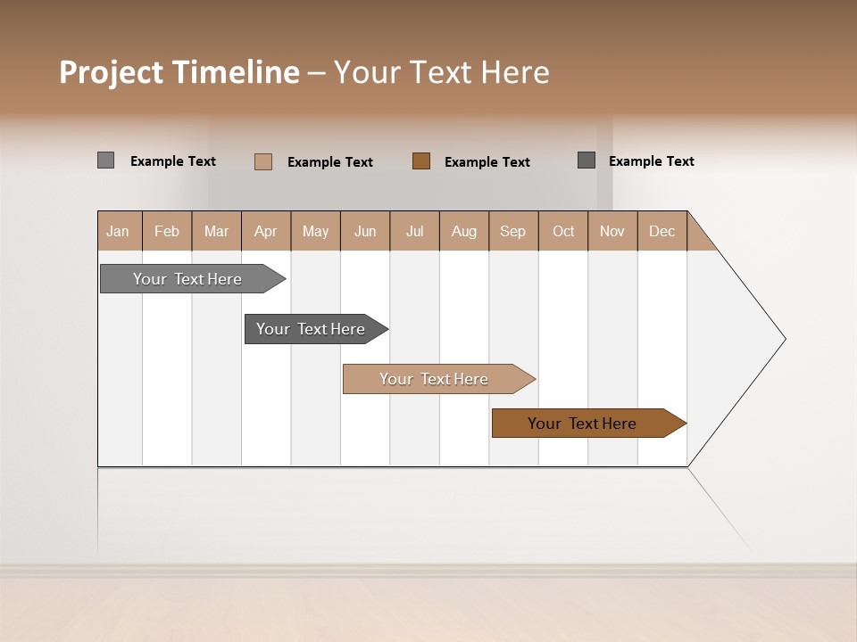 Rectangle Decoration Wood PowerPoint Template
