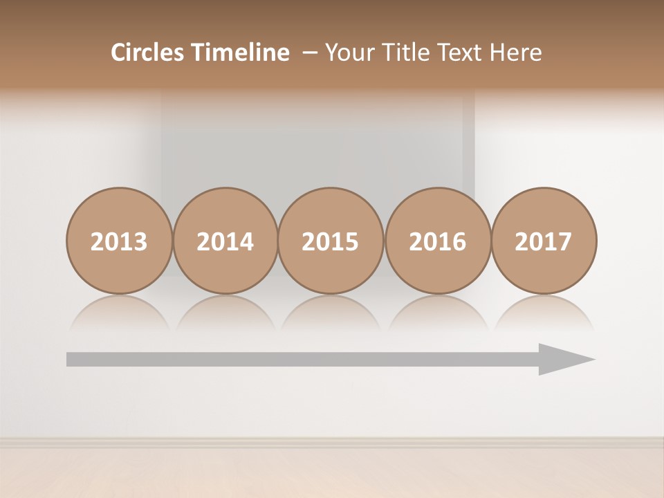 Rectangle Decoration Wood PowerPoint Template