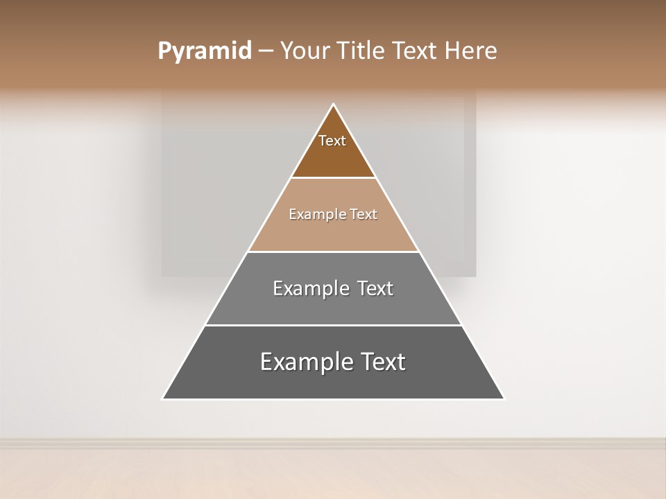Rectangle Decoration Wood PowerPoint Template