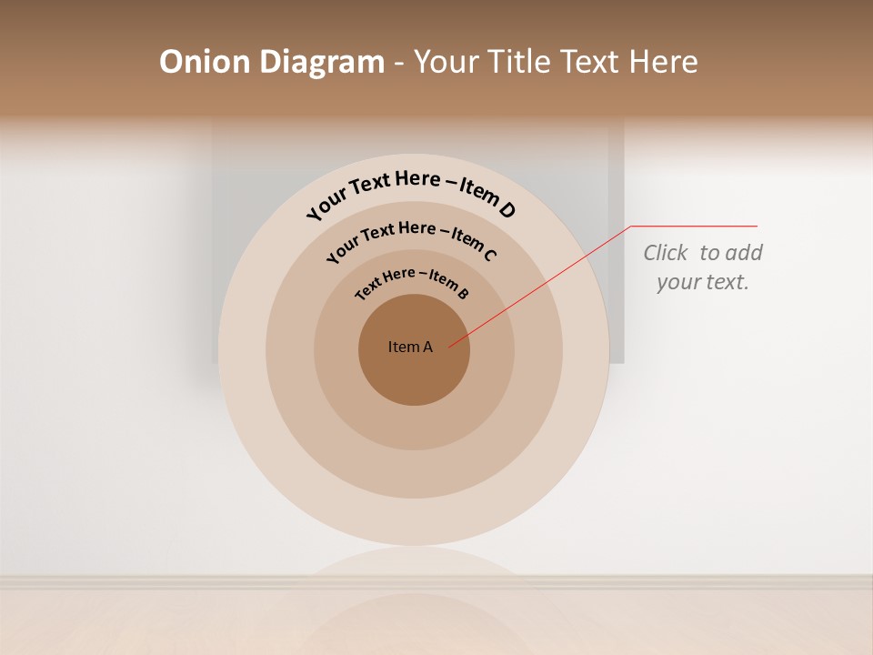 Rectangle Decoration Wood PowerPoint Template