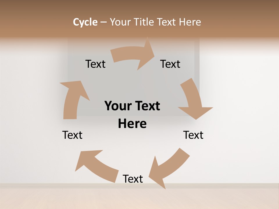 Rectangle Decoration Wood PowerPoint Template
