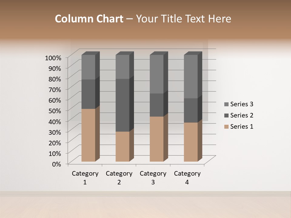 Rectangle Decoration Wood PowerPoint Template