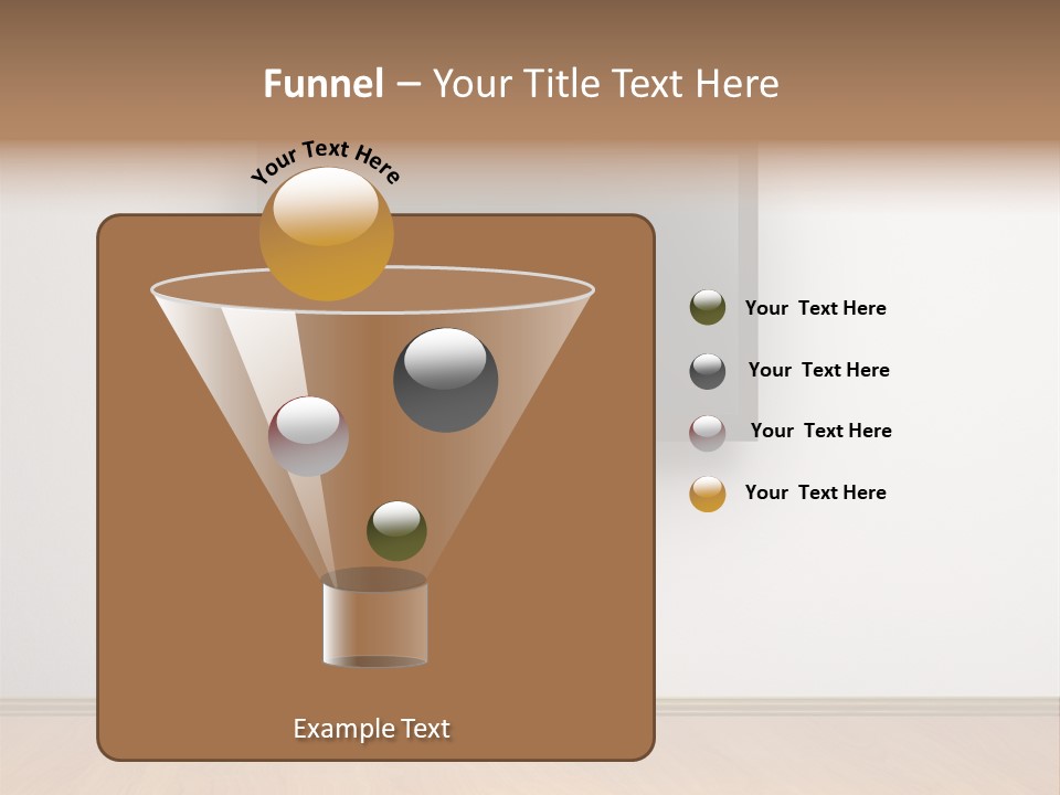 Rectangle Decoration Wood PowerPoint Template