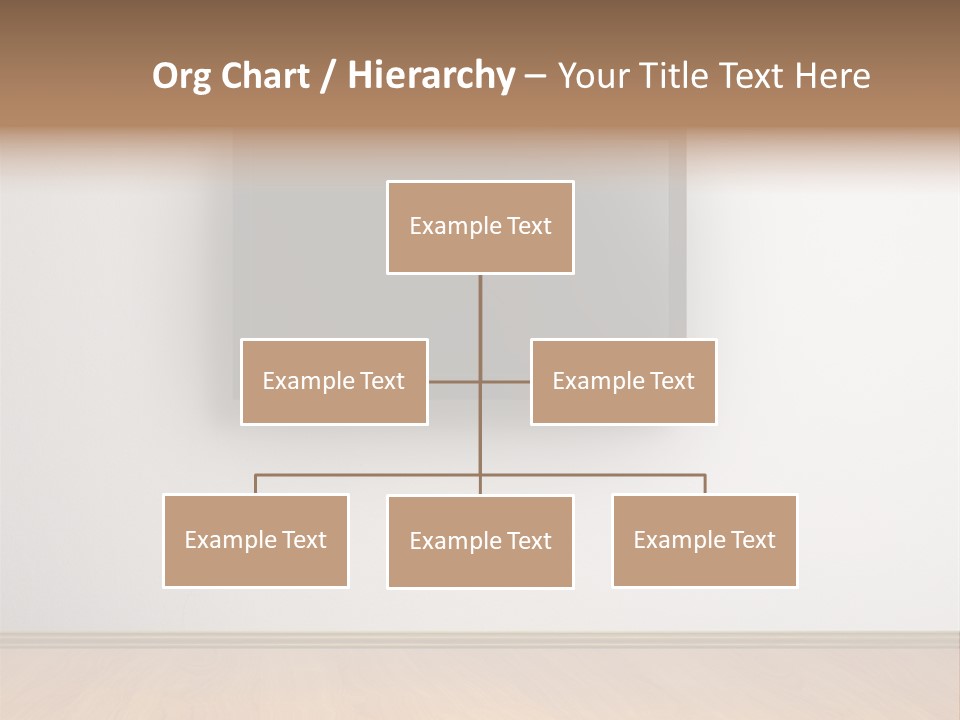 Rectangle Decoration Wood PowerPoint Template