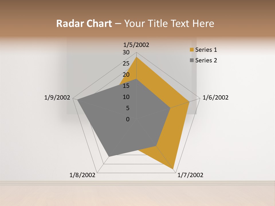 Rectangle Decoration Wood PowerPoint Template