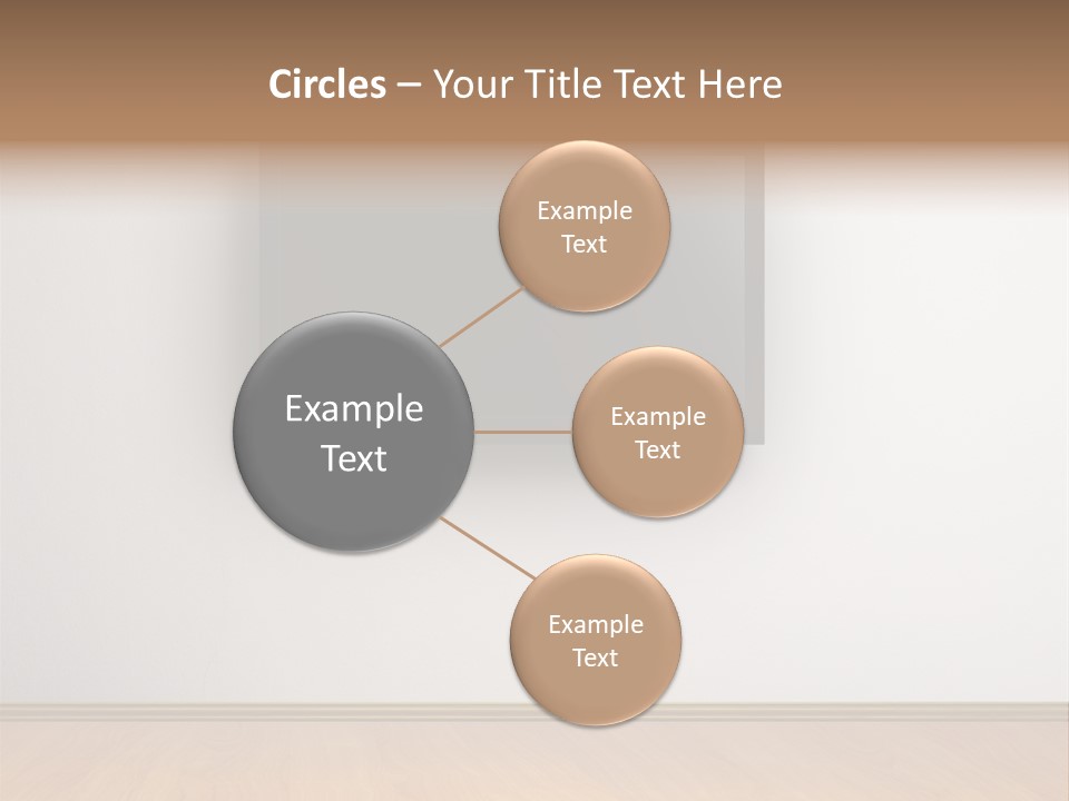 Rectangle Decoration Wood PowerPoint Template