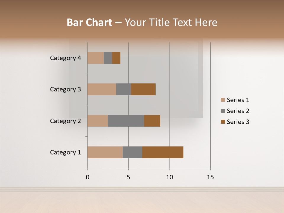 Rectangle Decoration Wood PowerPoint Template