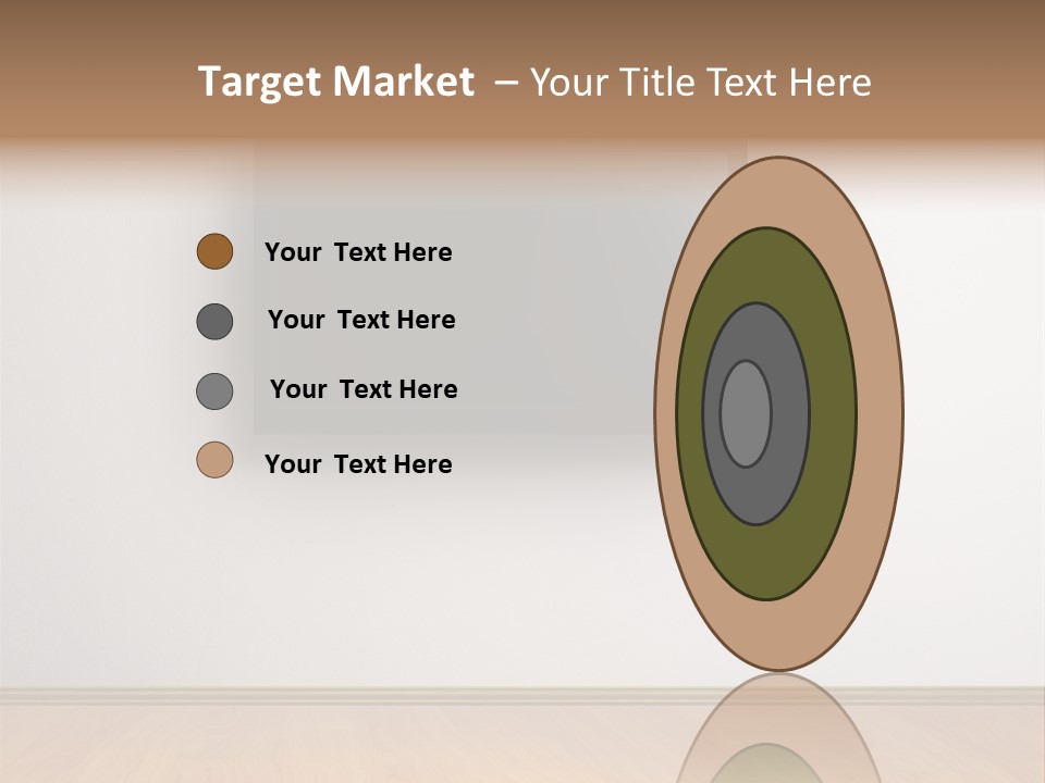 Rectangle Decoration Wood PowerPoint Template