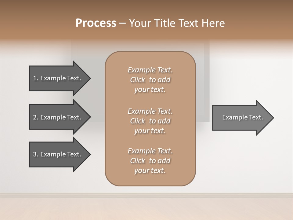 Rectangle Decoration Wood PowerPoint Template