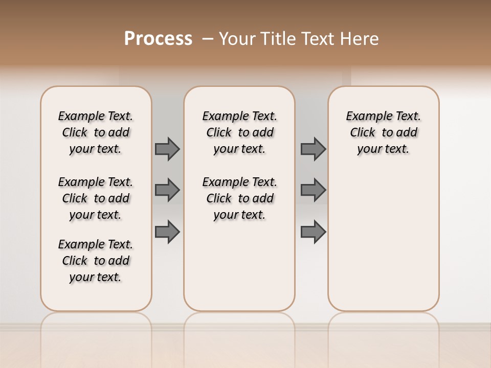 Rectangle Decoration Wood PowerPoint Template