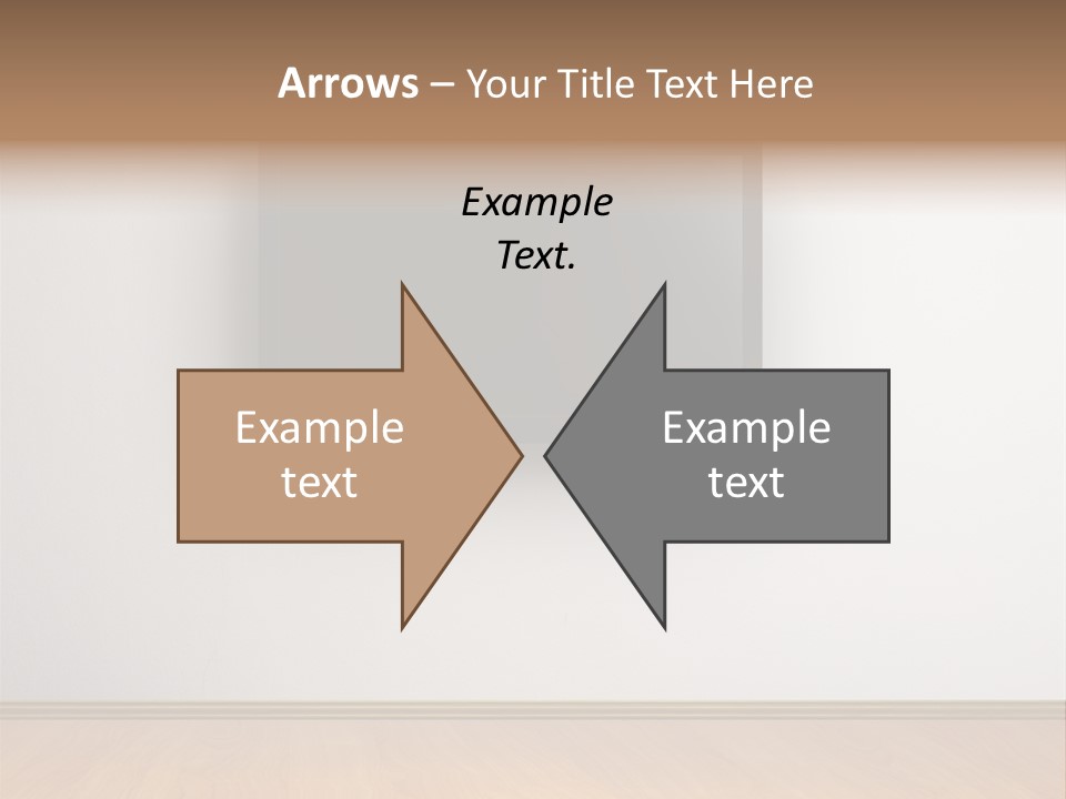 Rectangle Decoration Wood PowerPoint Template