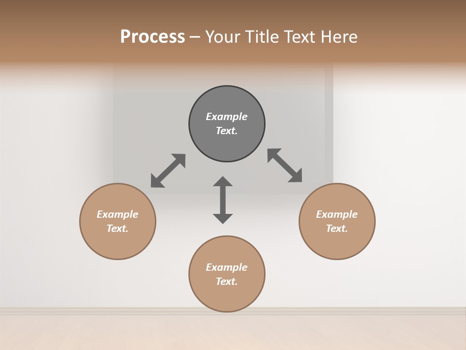 Rectangle Decoration Wood PowerPoint Template