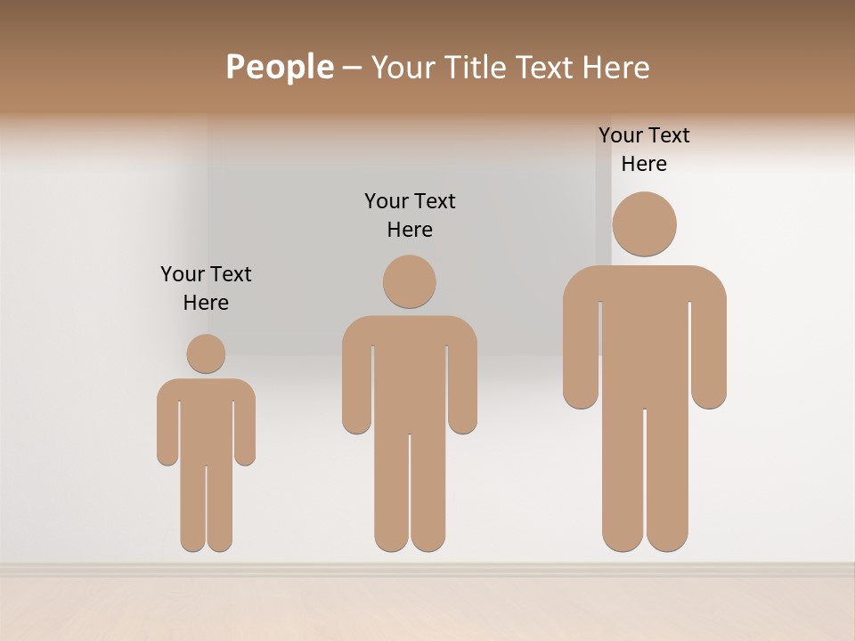 Rectangle Decoration Wood PowerPoint Template