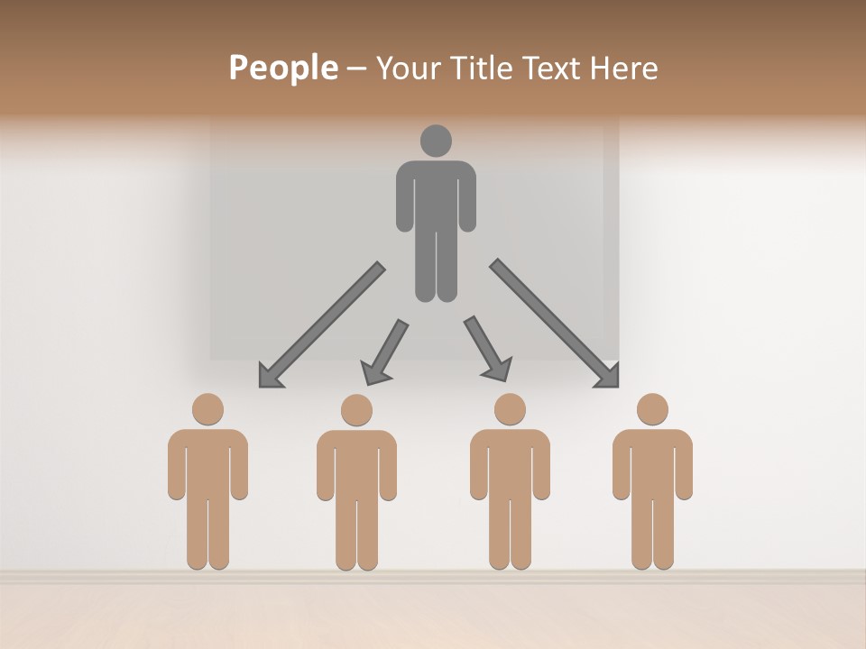 Rectangle Decoration Wood PowerPoint Template