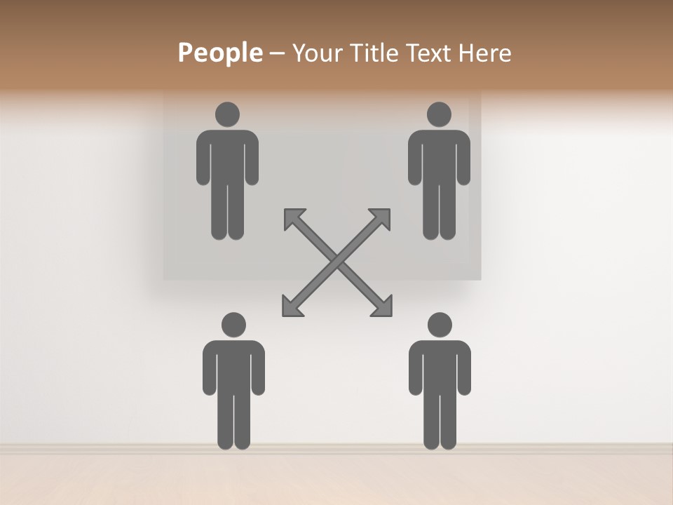 Rectangle Decoration Wood PowerPoint Template