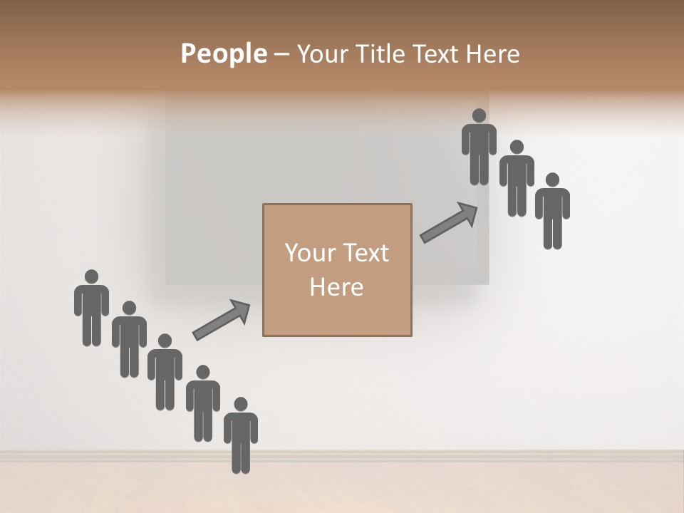 Rectangle Decoration Wood PowerPoint Template