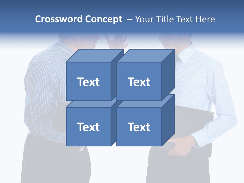 Teamwork Background Conflict PowerPoint Template