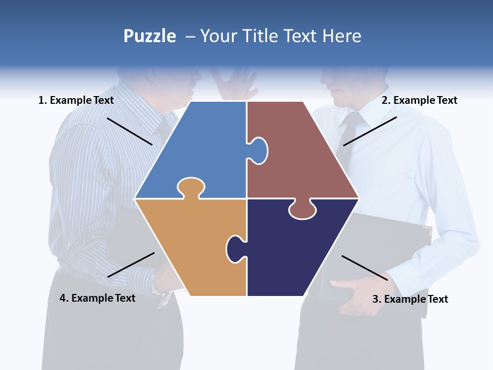 Teamwork Background Conflict PowerPoint Template
