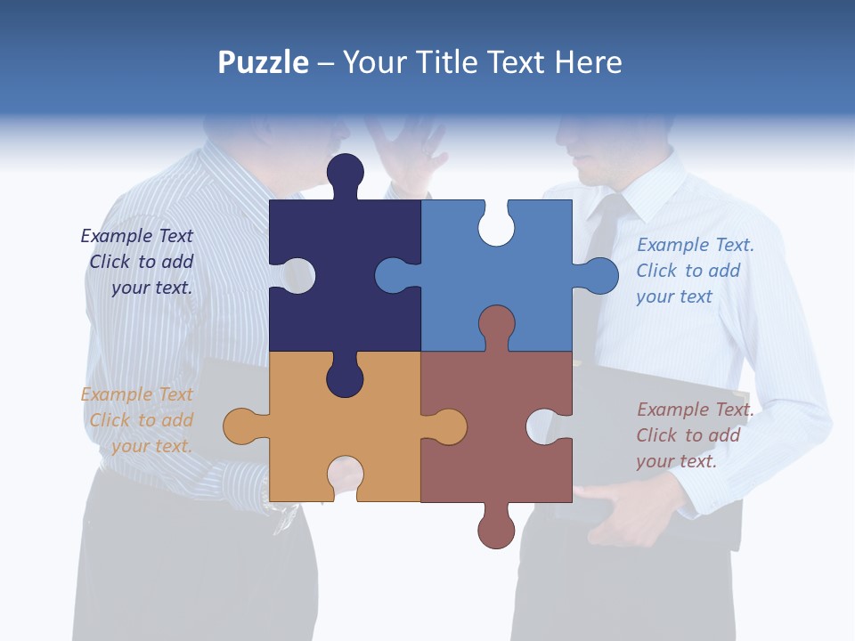 Teamwork Background Conflict PowerPoint Template