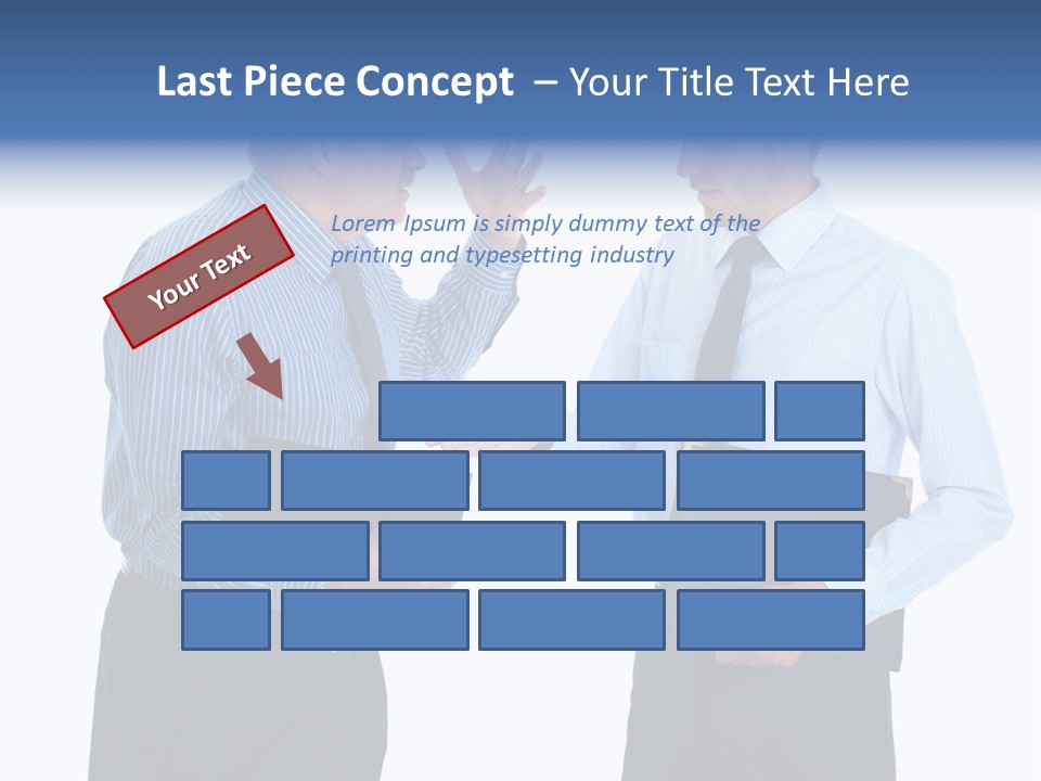 Teamwork Background Conflict PowerPoint Template