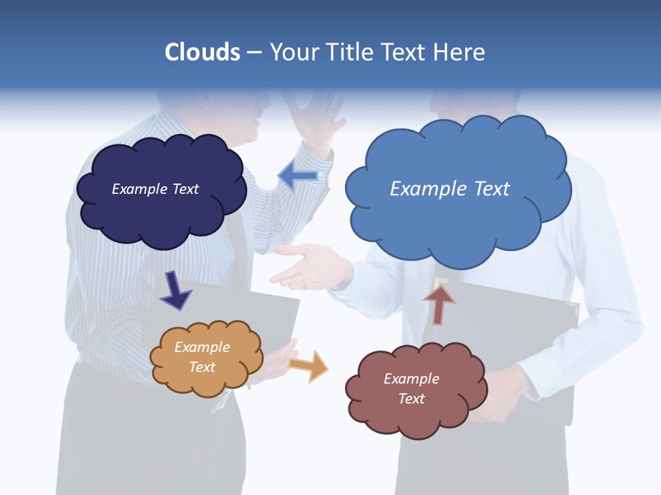 Teamwork Background Conflict PowerPoint Template