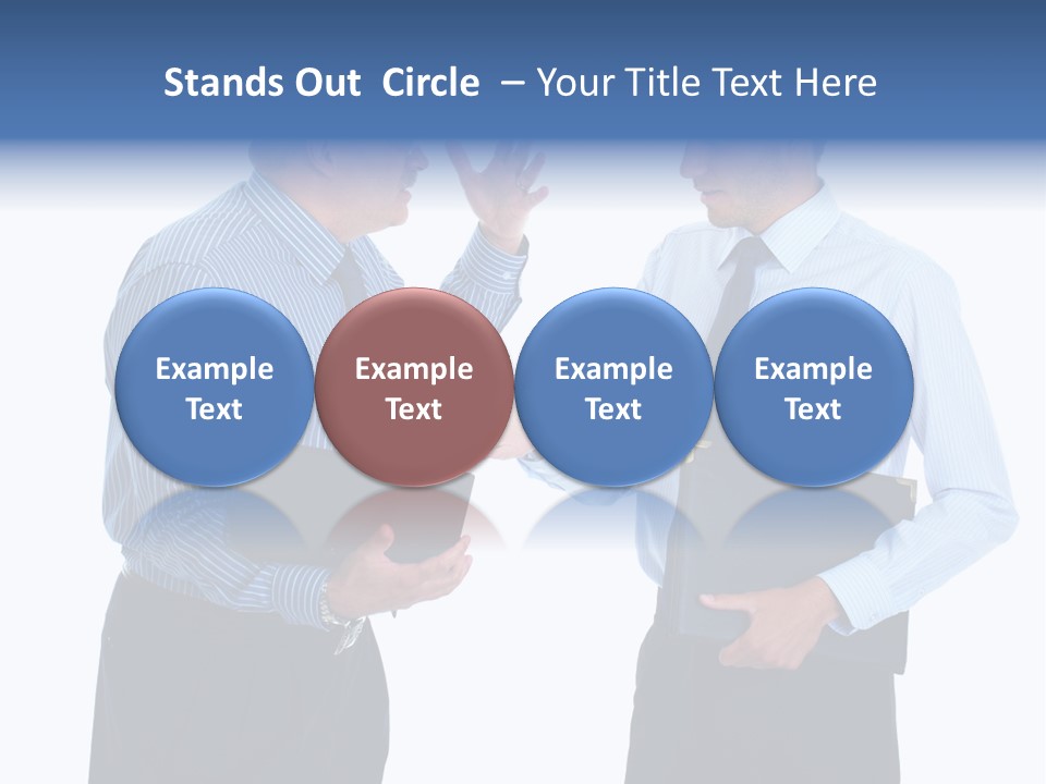 Teamwork Background Conflict PowerPoint Template
