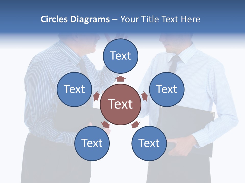 Teamwork Background Conflict PowerPoint Template