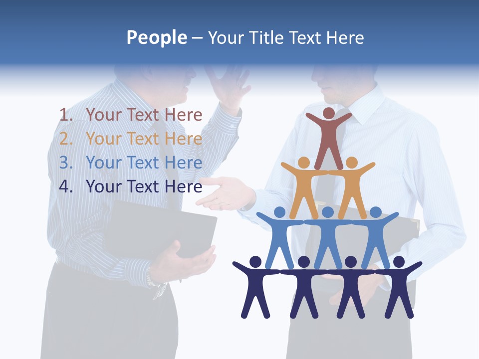 Teamwork Background Conflict PowerPoint Template