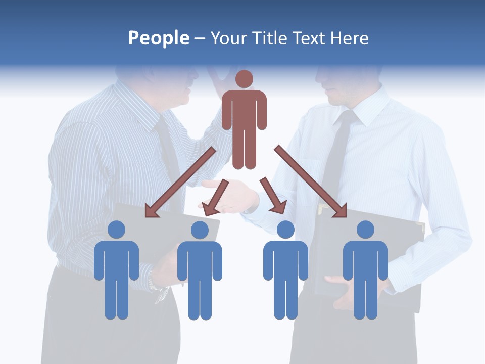 Teamwork Background Conflict PowerPoint Template