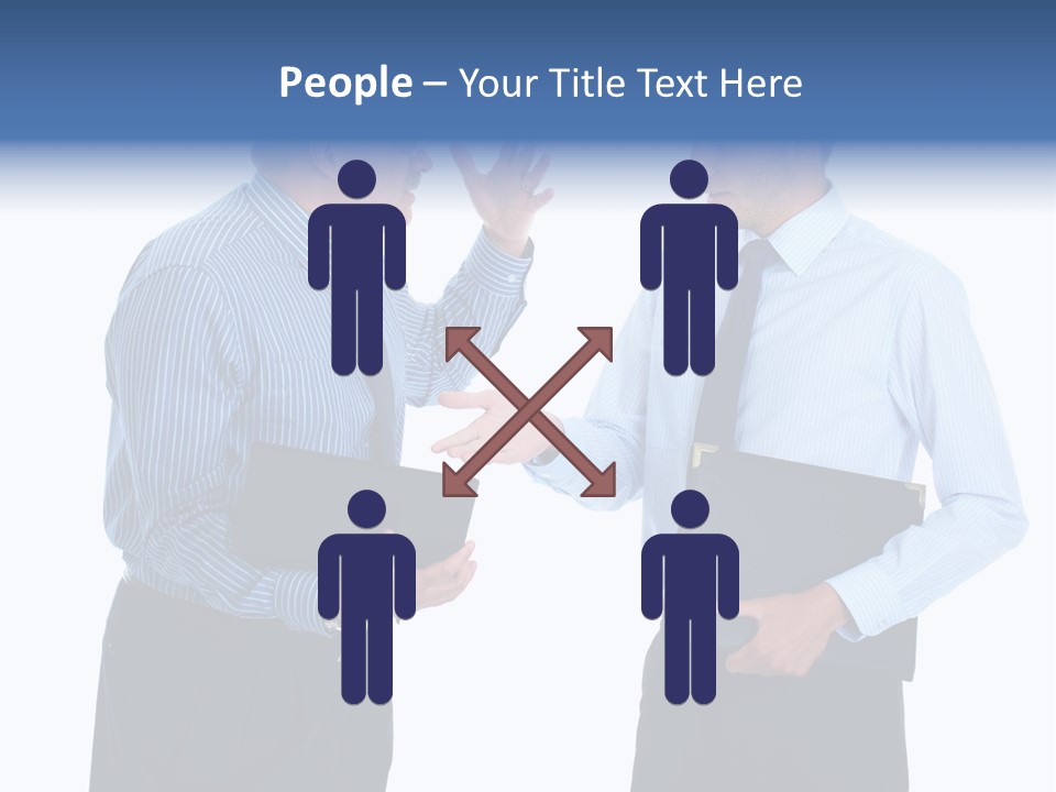 Teamwork Background Conflict PowerPoint Template