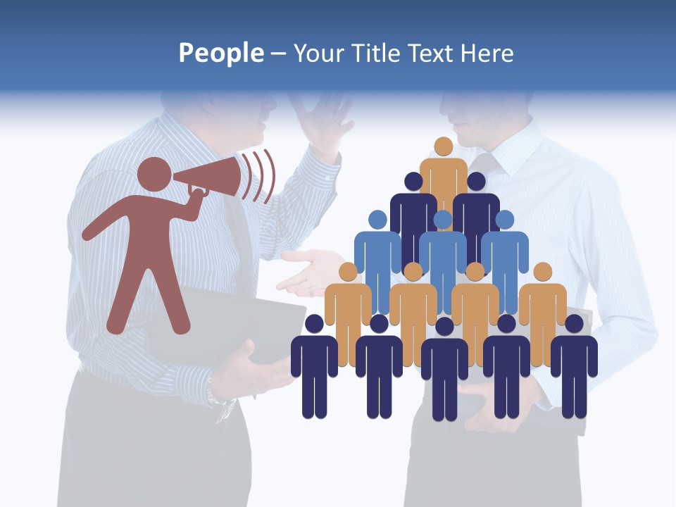 Teamwork Background Conflict PowerPoint Template