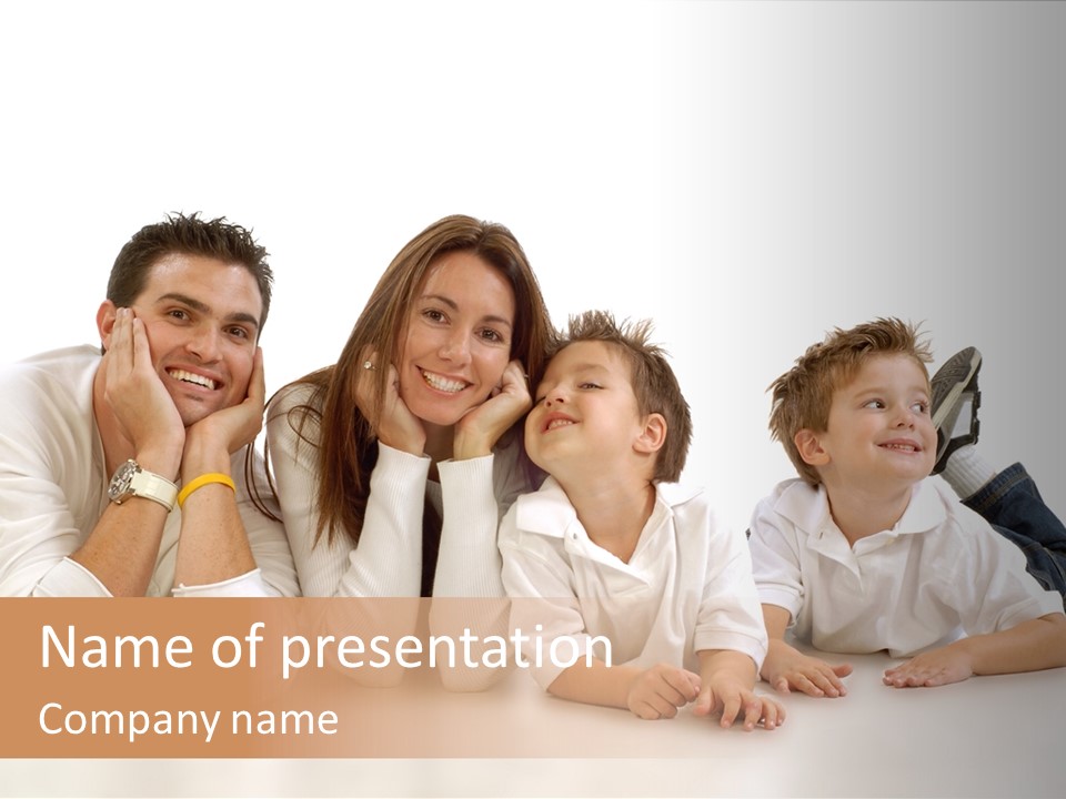 Young Childhood Down PowerPoint Template