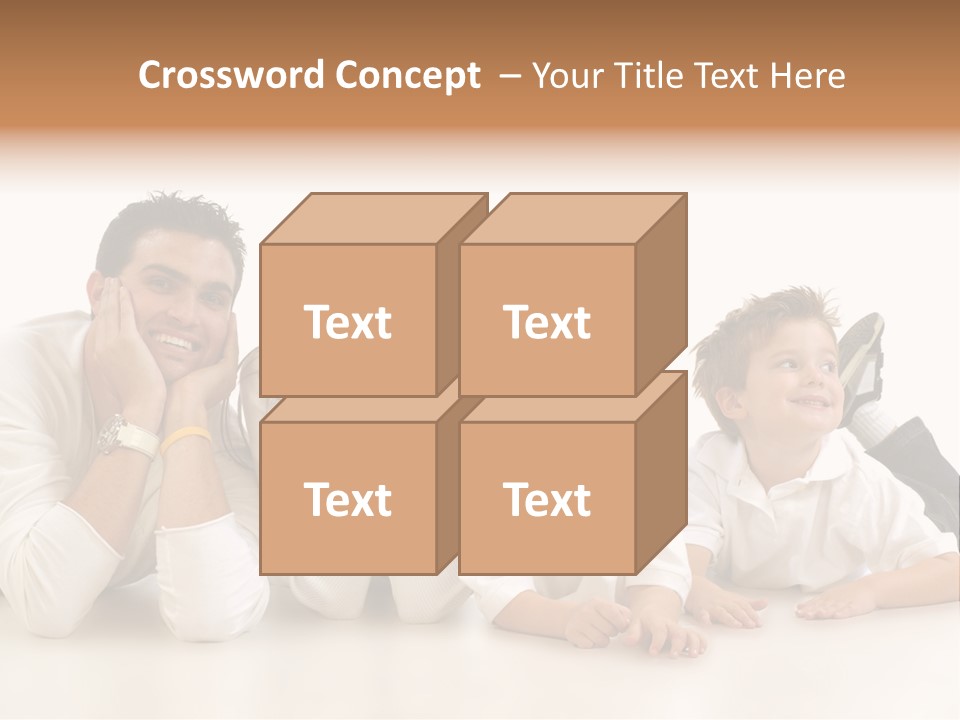 Young Childhood Down PowerPoint Template