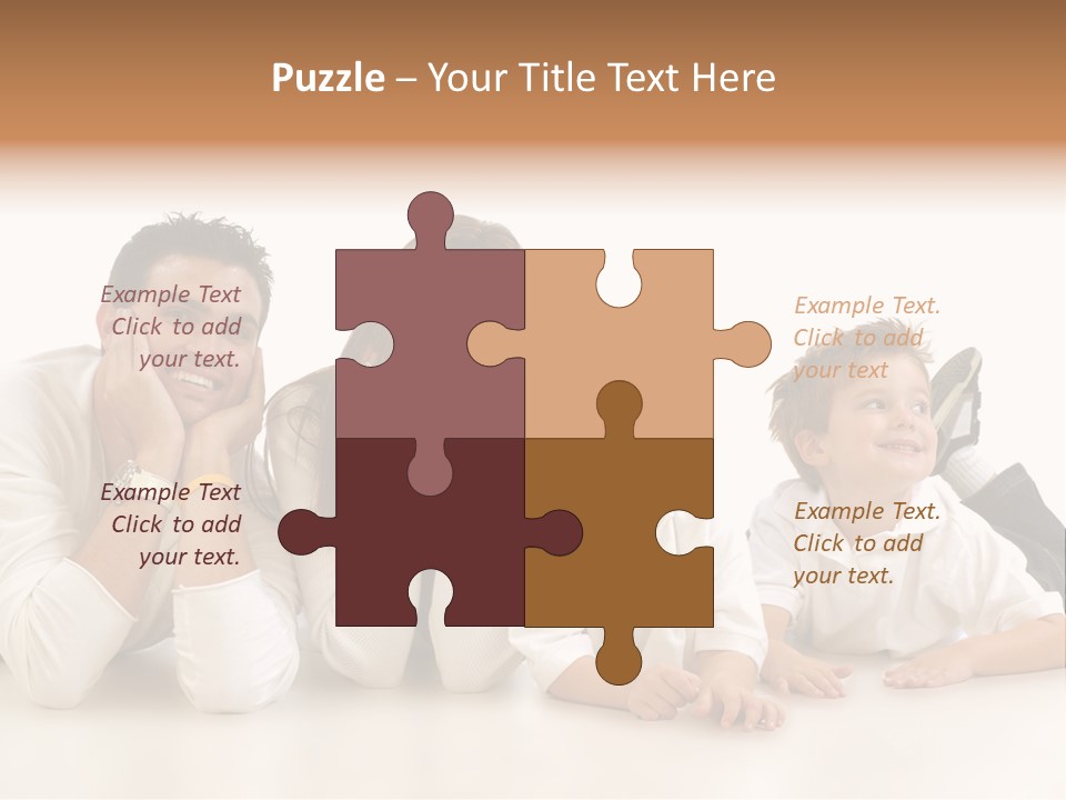 Young Childhood Down PowerPoint Template