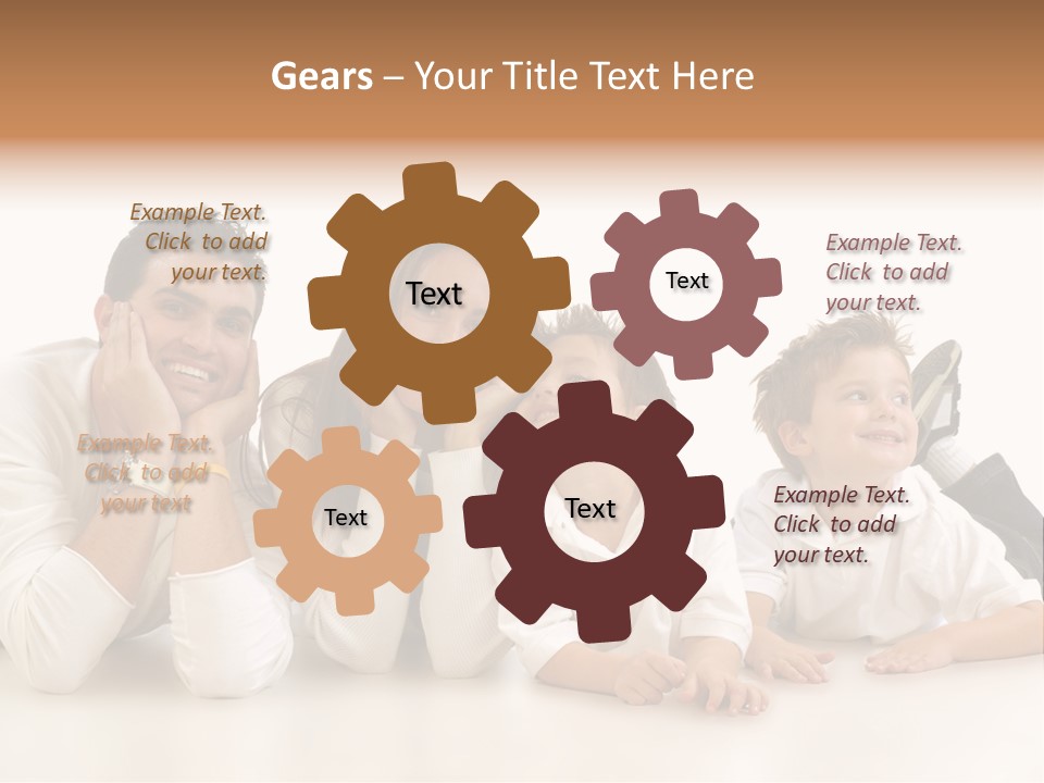 Young Childhood Down PowerPoint Template