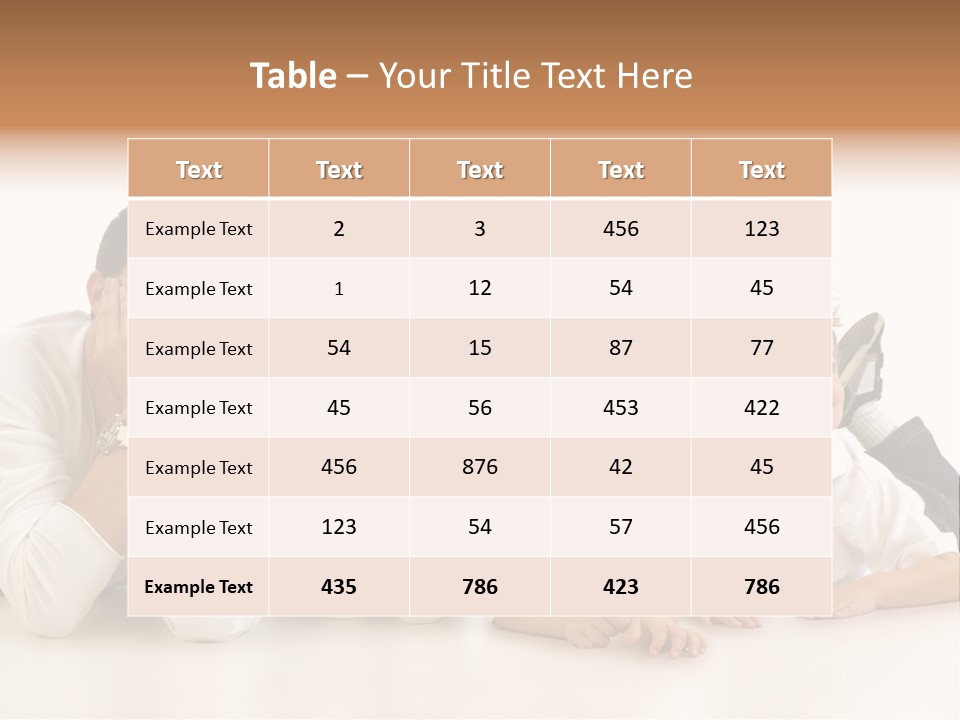 Young Childhood Down PowerPoint Template