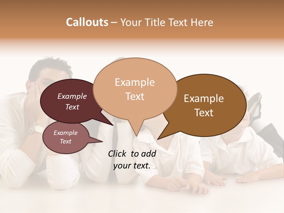 Young Childhood Down PowerPoint Template