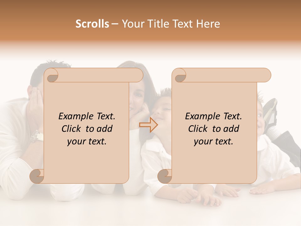 Young Childhood Down PowerPoint Template