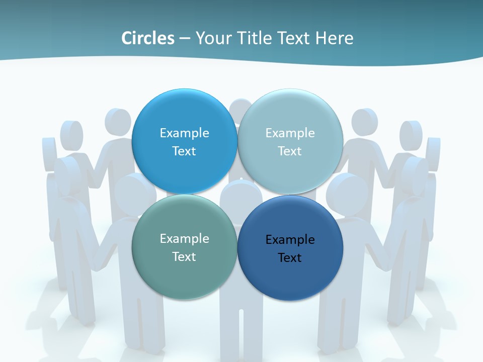 Social Group Partnership PowerPoint Template