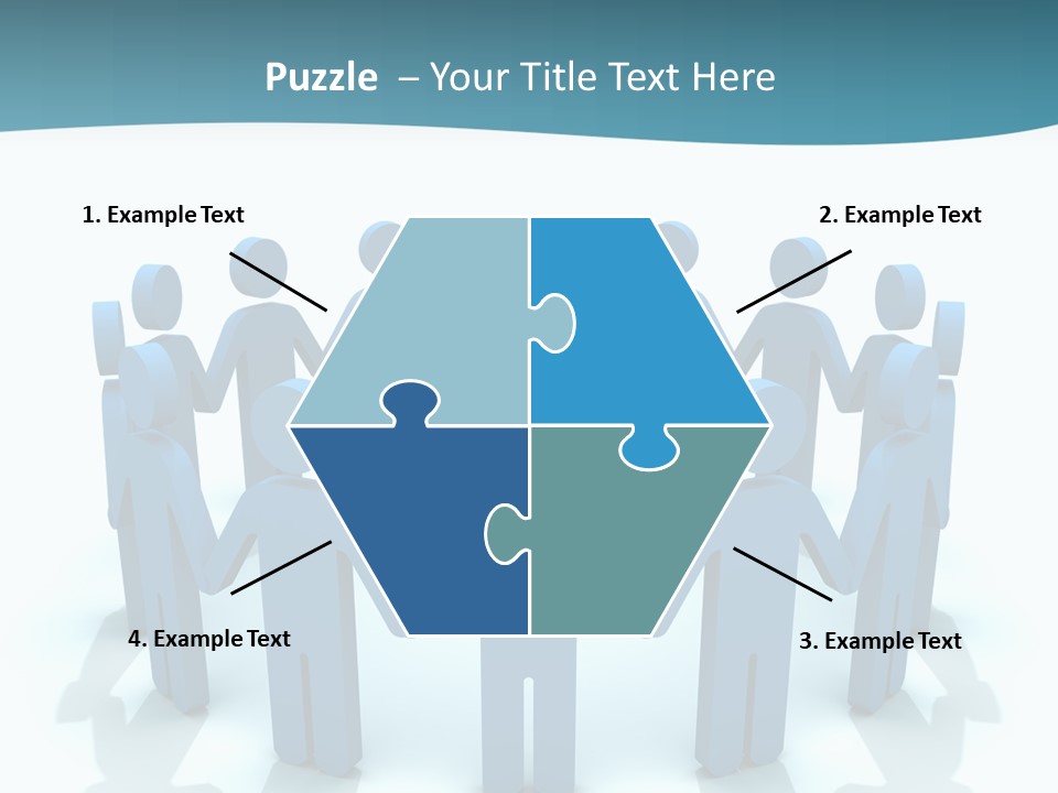Social Group Partnership PowerPoint Template