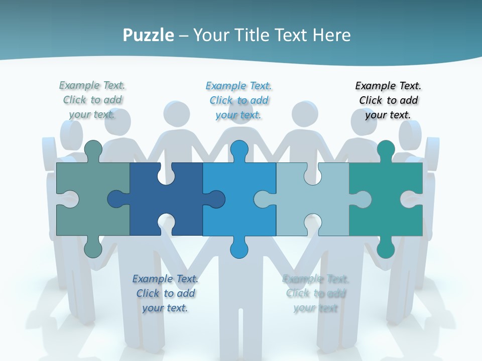 Social Group Partnership PowerPoint Template
